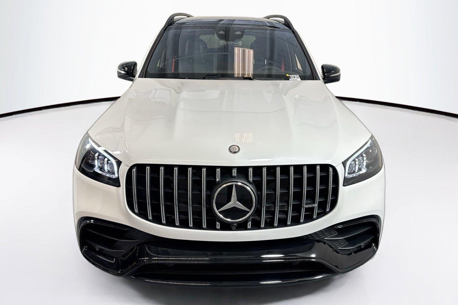 New 2026 Manufaktur Moonlight White Metallic Mercedes-Benz AMG® GLS 63 image 2