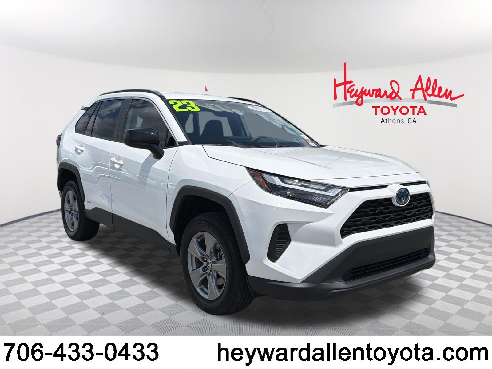 Certified Used 2023 Wind Chill Pearl Toyota LE image 1