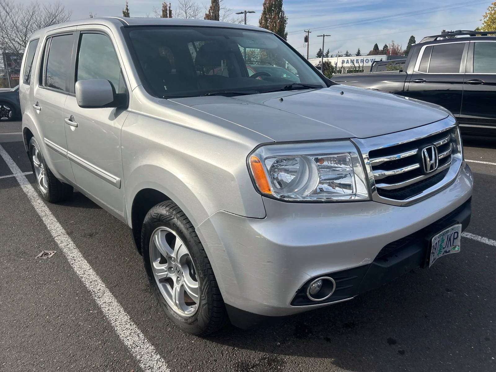 Used 2013 Alabaster Silver Metallic Honda EX-L image 4