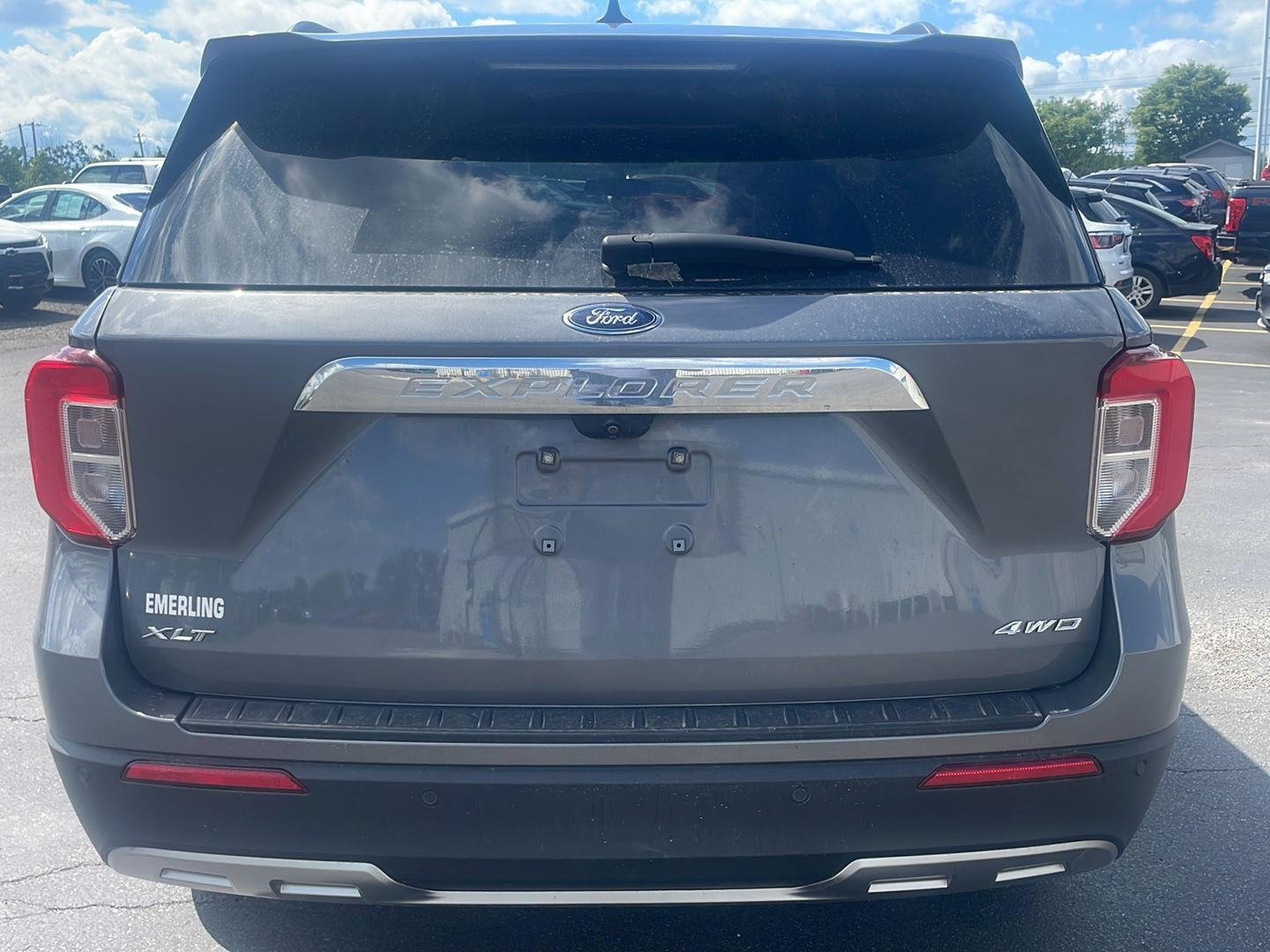 Used 2021 Carbonized Gray Ford XLT image 8
