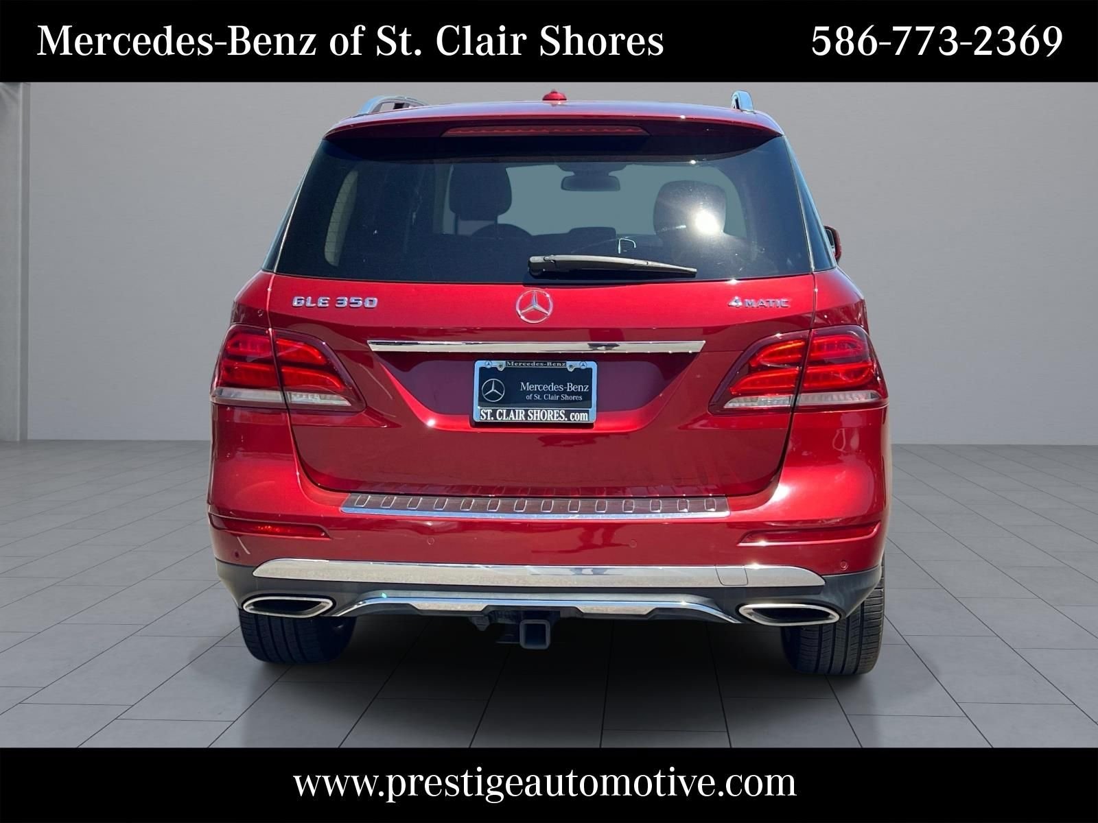 Used 2016 Red Mercedes-Benz GLE 350 image 5