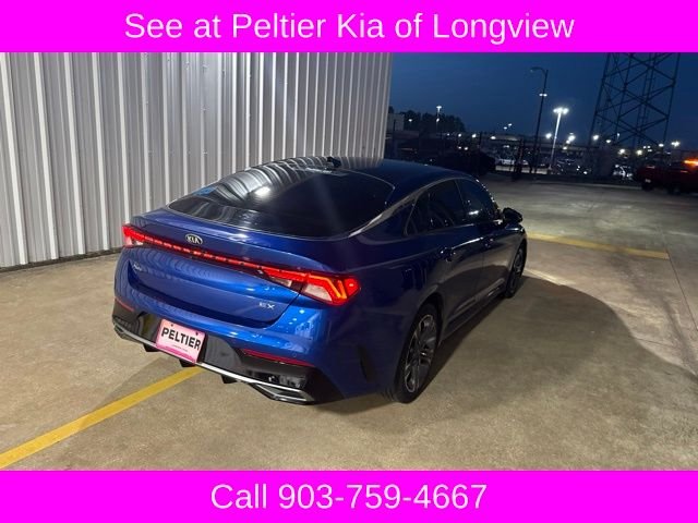 Used 2021 Blue Kia EX image 8