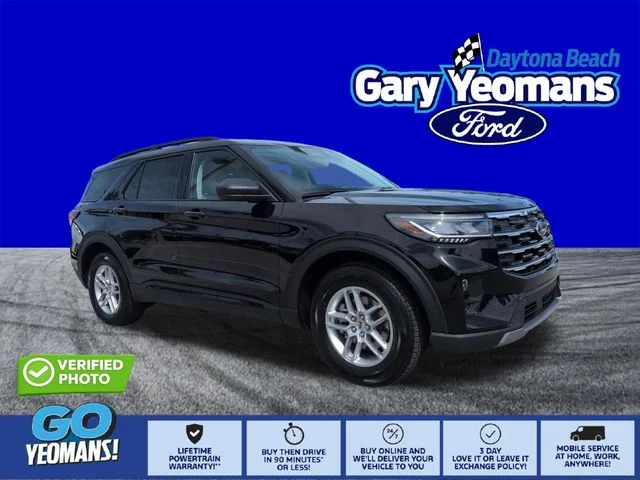 New 2026 Agate Black Metallic Ford Active image 1