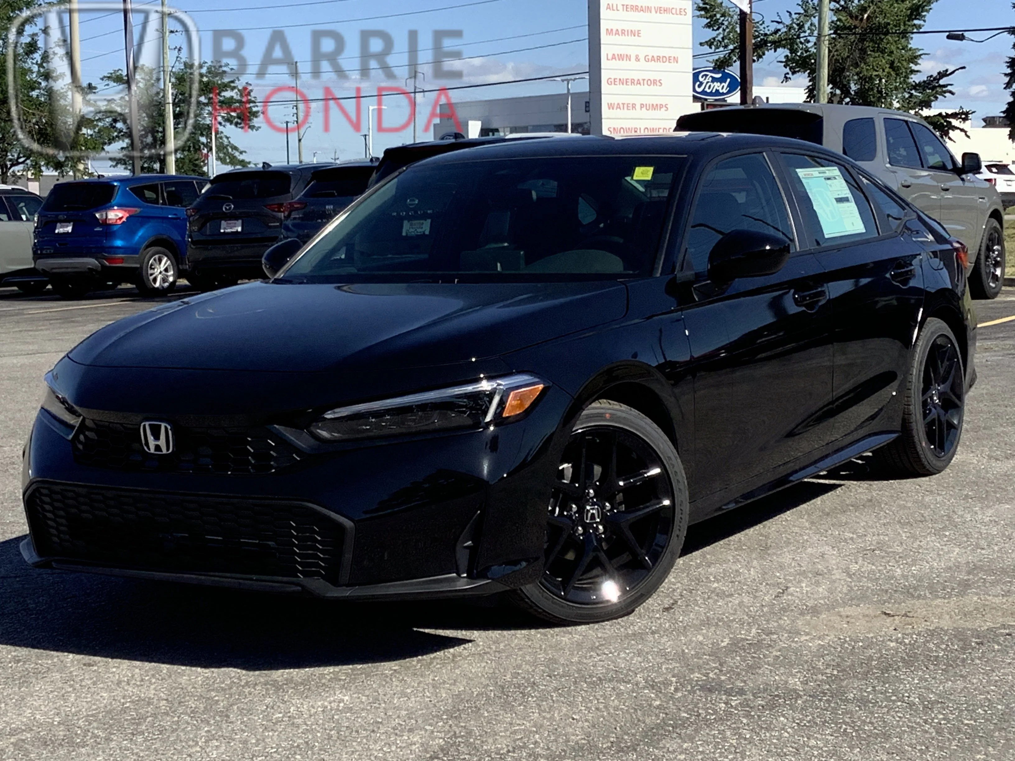 New 2026 Crystal Black Pearl Honda Sport image 1