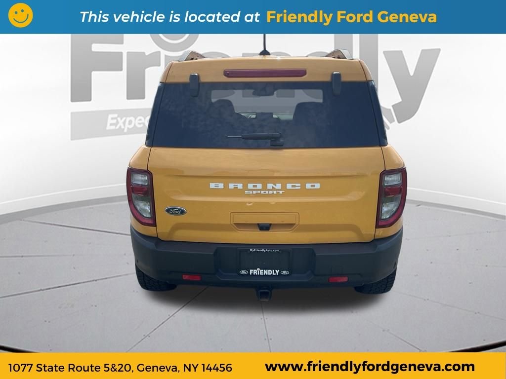 Used 2023 Orange Ford Badlands image 6