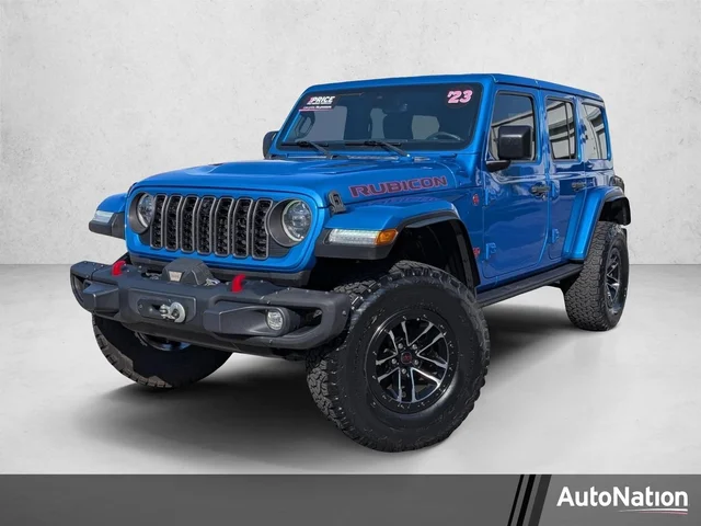 Pre-Owned 2024 Jeep Wrangler Rubicon X Sport Utility in West Palm