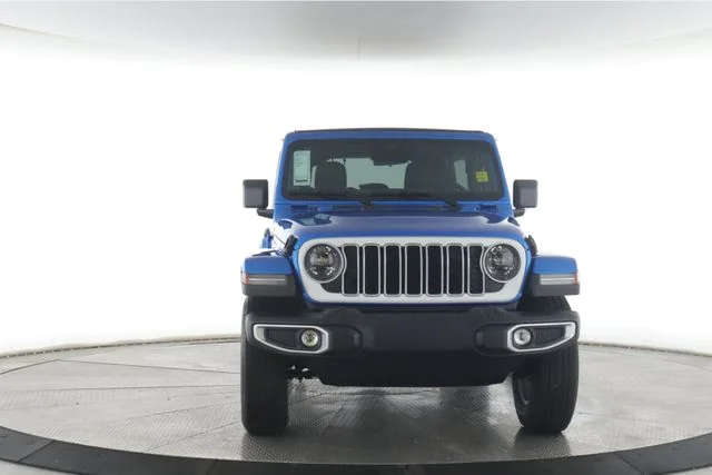 New 2026 Hydro Blue Pearl-Coat Exterior Paint Jeep Sahara image 12