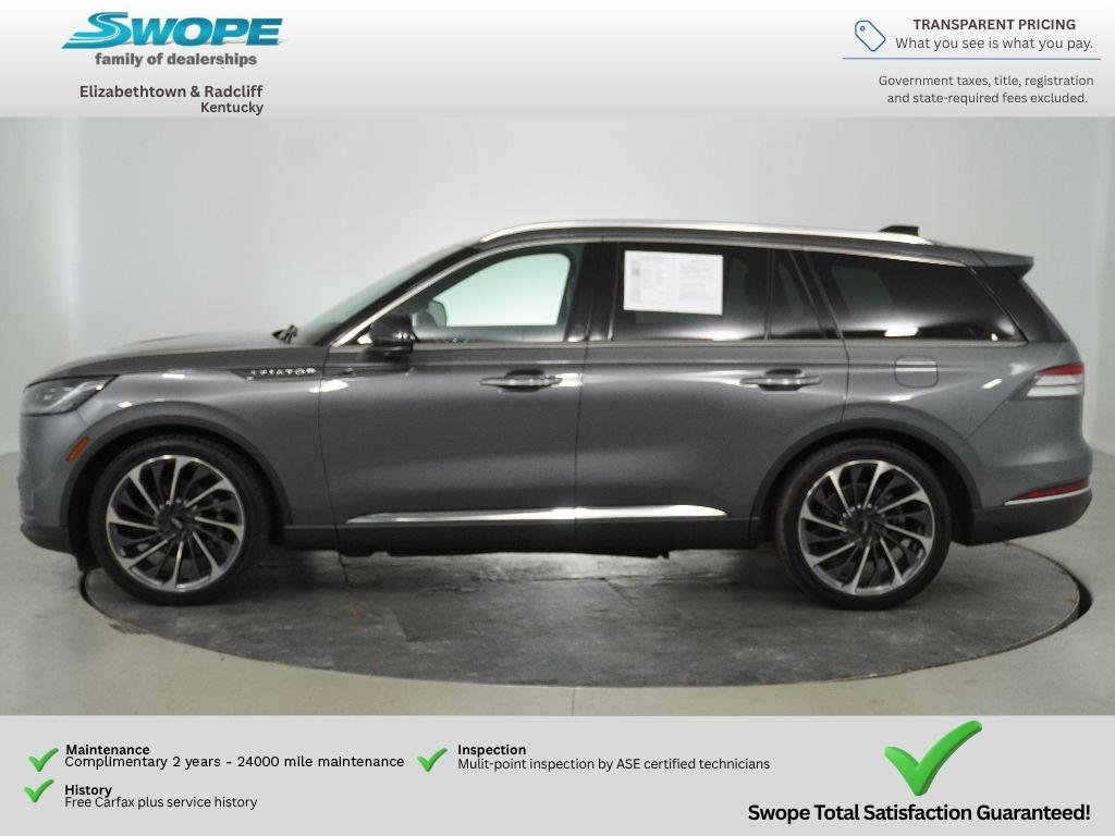 Used 2025 Asher Gray Metallic Clearcoat Lincoln Reserve image 6