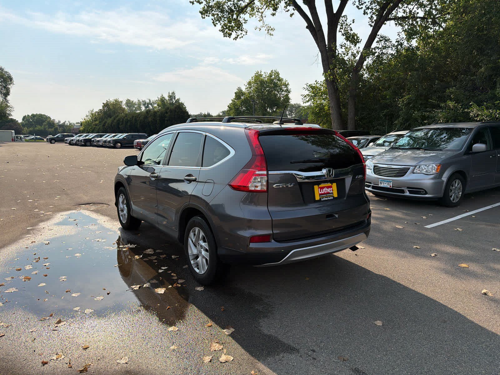 Used 2015 Gray Honda EX-L image 3