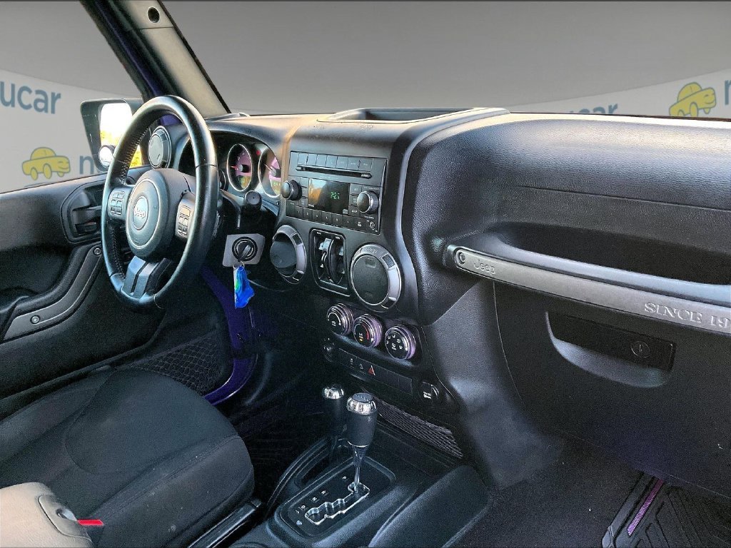 Used 2018 Xtreme Purple Pearlcoat Jeep Unlimited Sport image 14