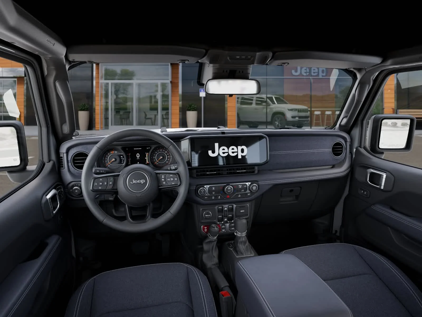 New 2026 Bright White Clearcoat Jeep Rubicon image 14