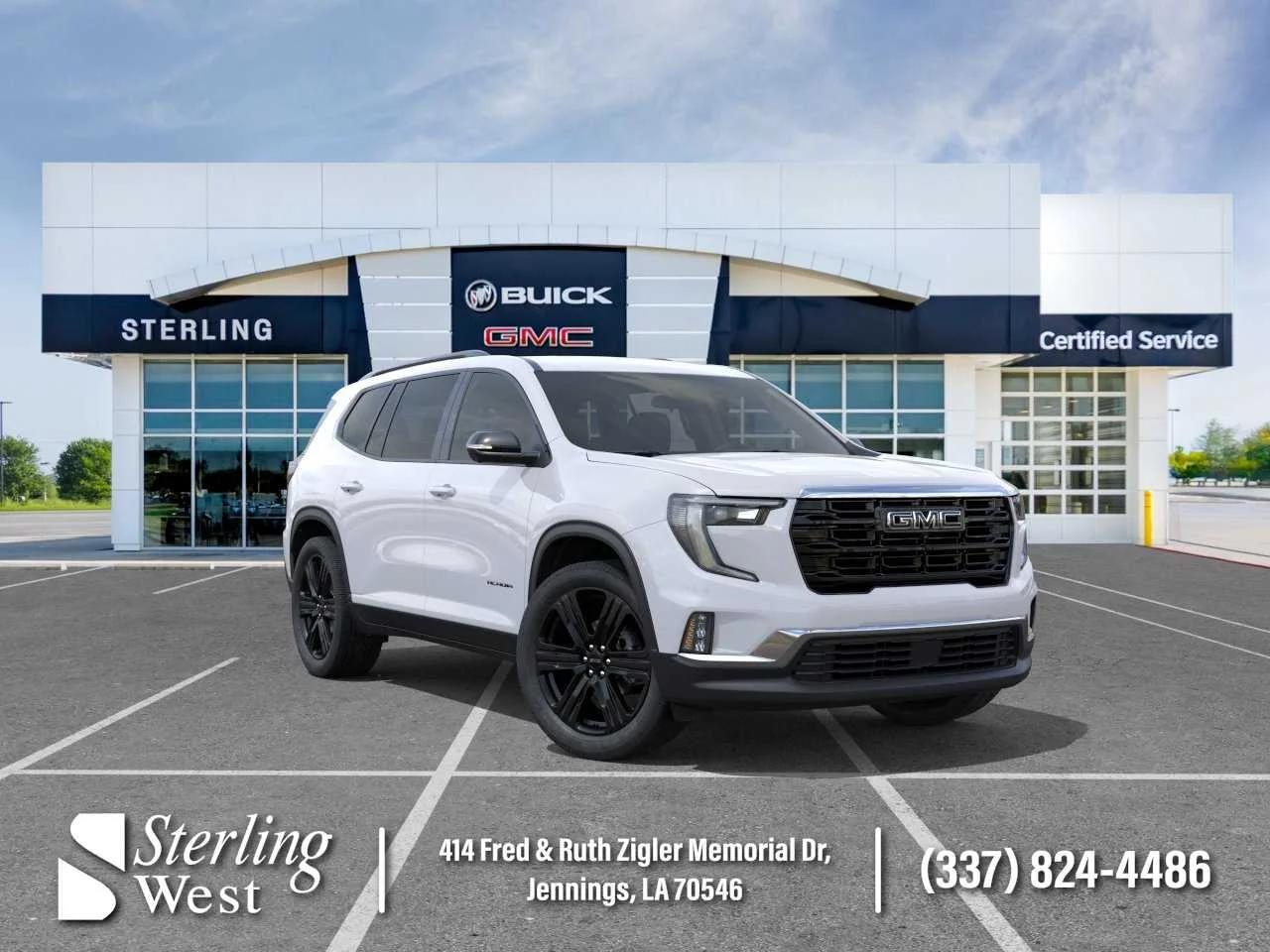 New 2026 Summit White GMC Elevation image 1