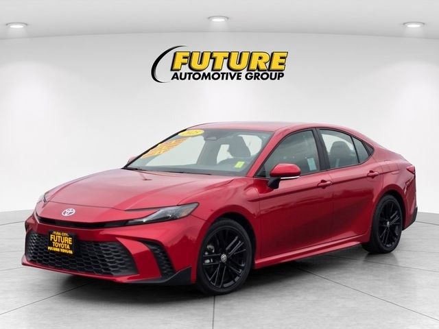 Used 2025 Red Toyota SE image 8