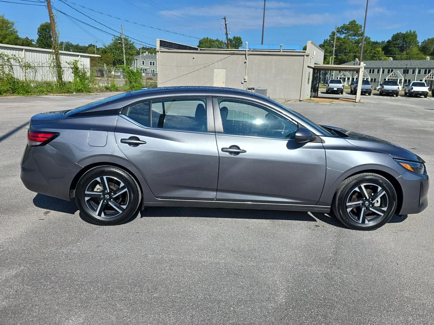 Used 2025 Gun Metallic Nissan SV image 2