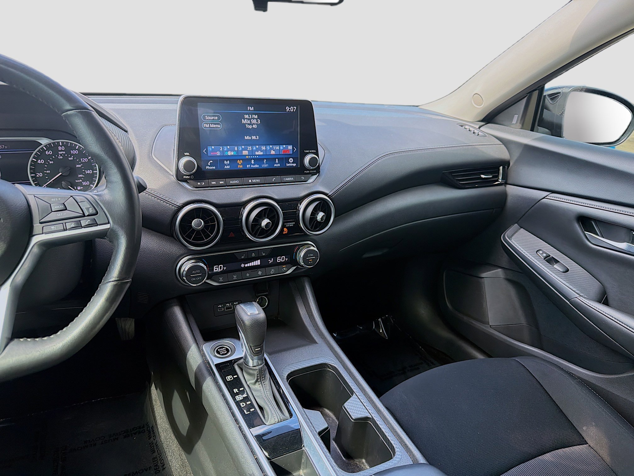 Used 2023 Super Black Nissan SV image 20