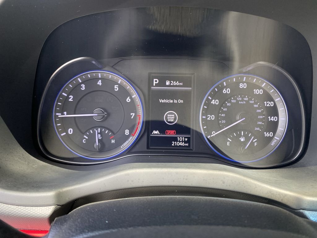 Used 2022 Ultra Black Pearl Hyundai SEL image 32