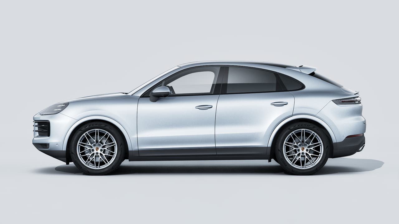 New 2026 Dolomite Silver Metallic Porsche Coupe image 2