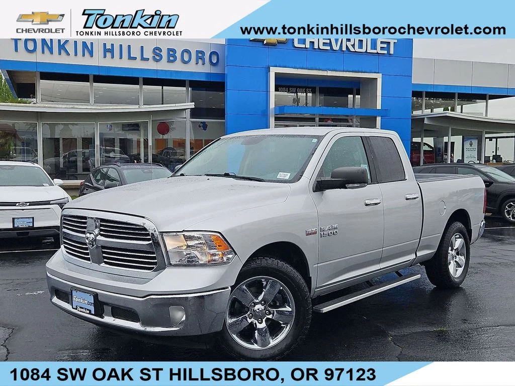 Used 2016 Bright Silver Clearcoat Metallic Ram Big Horn image 1