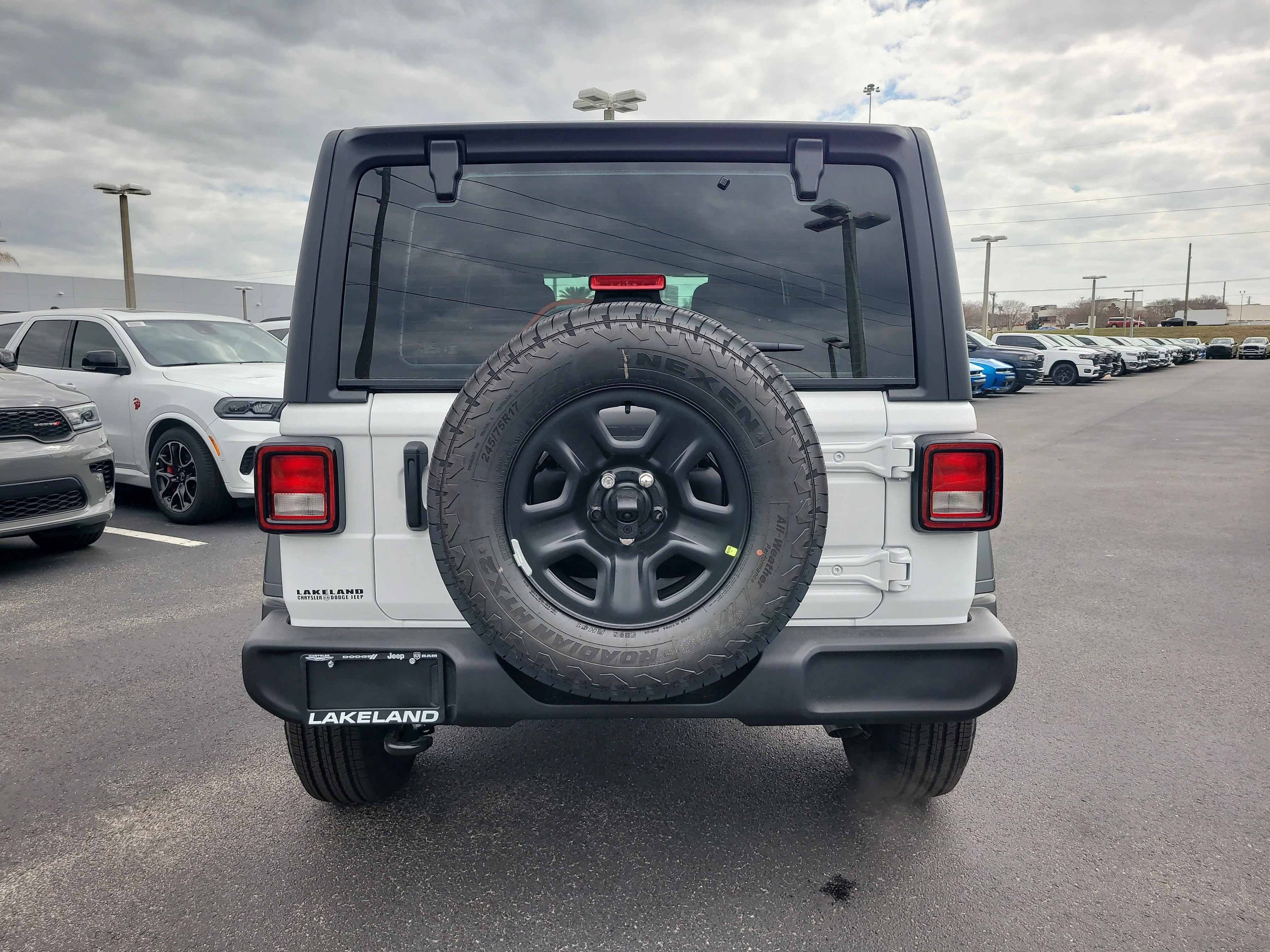 New 2026 Bright White Clearcoat Jeep Sport image 7