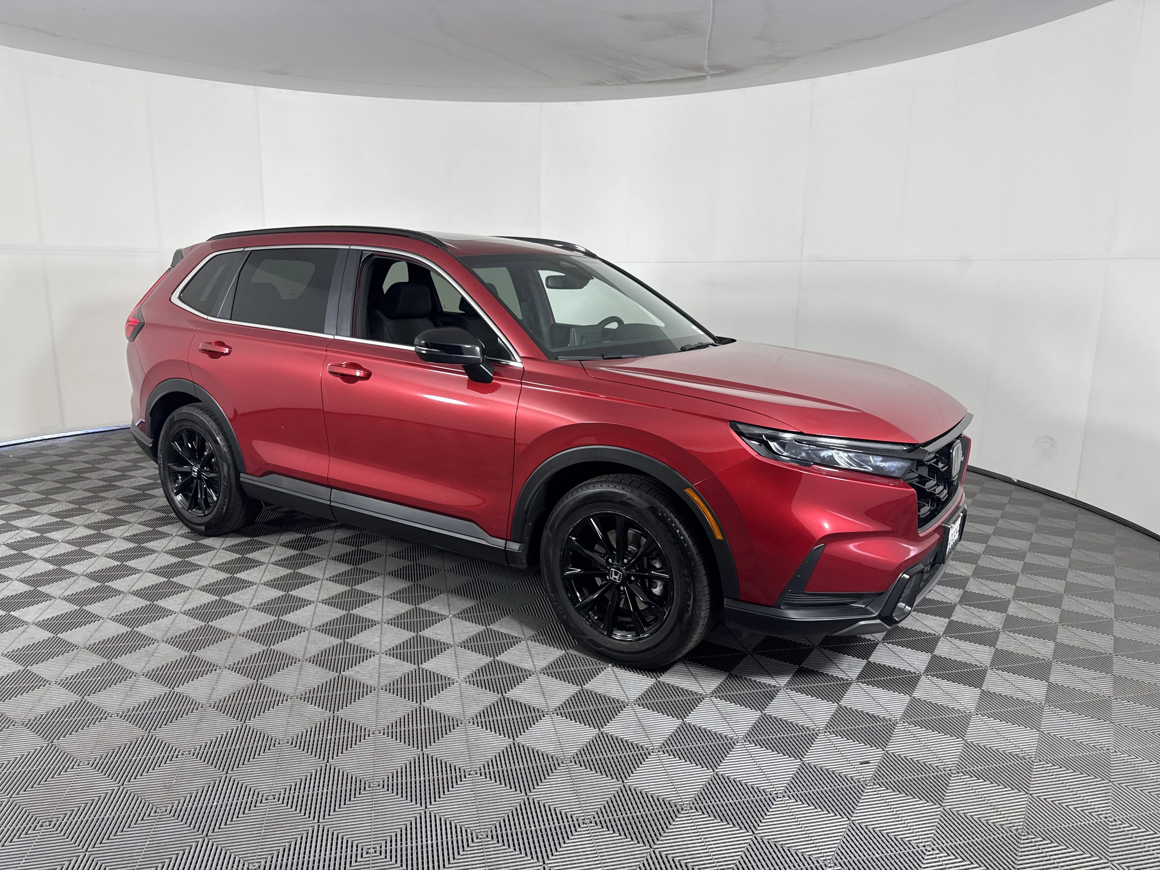 Certified Used 2024 Radiant Red Metallic Honda Sport image 2