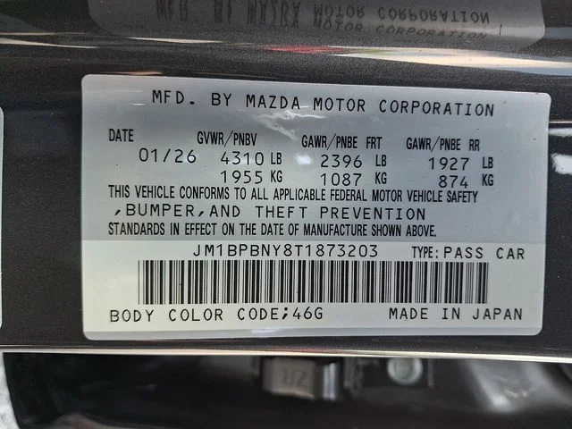 New 2026 Gray Mazda 2.5 Turbo Premium Plus image 16