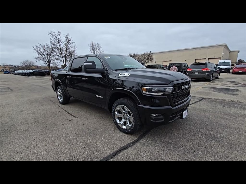 New 2026 Diamond Black Crystal Pearlcoat RAM Big Horn/Lone Star image 2
