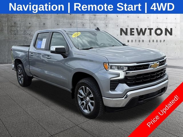 Pre-Owned 2024 Chevrolet Silverado 1500 LT 4WD 4 Door Crew Cab Short Bed Truck