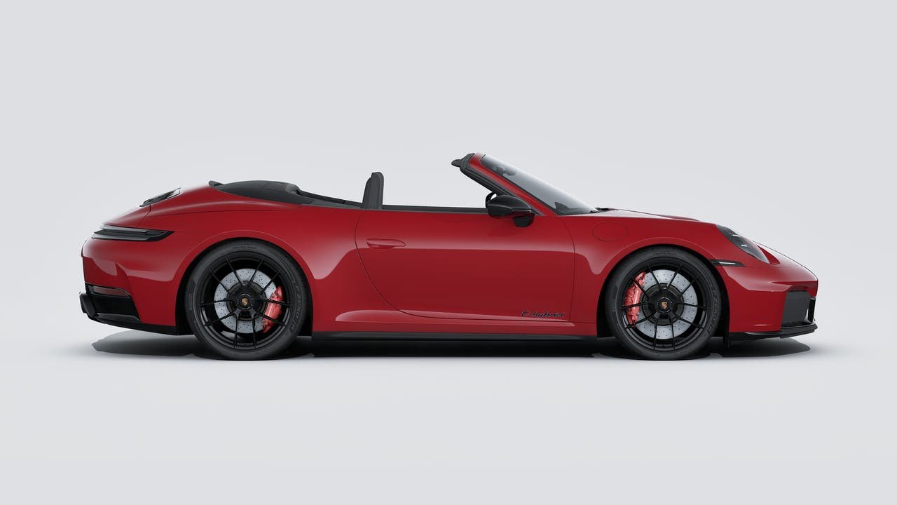 New 2026 Carmine Red Porsche Carrera 4 GTS Cabriolet image 6
