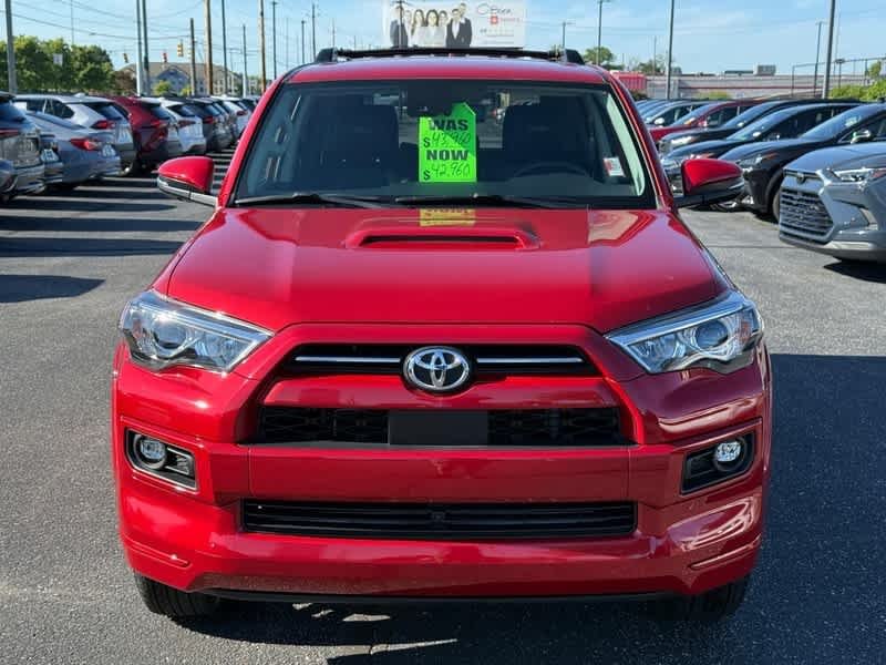 Used 2022 Barcelona Red Metallic Toyota TRD Sport image 9