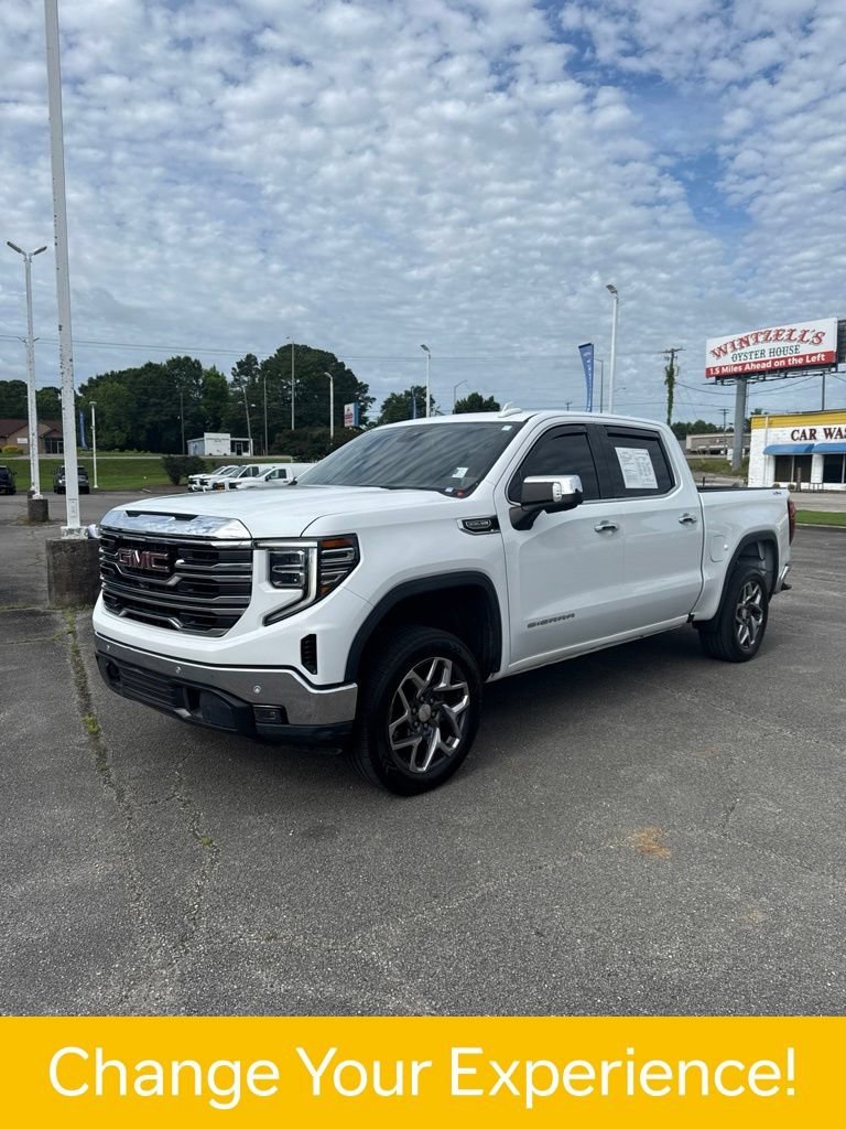 Used 2022 Summit White GMC SLT image 2