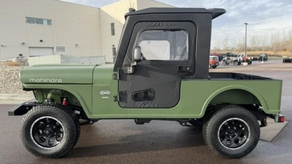 New 2026 MATT OLIVE GREEN Mahindra All-Weather image 1