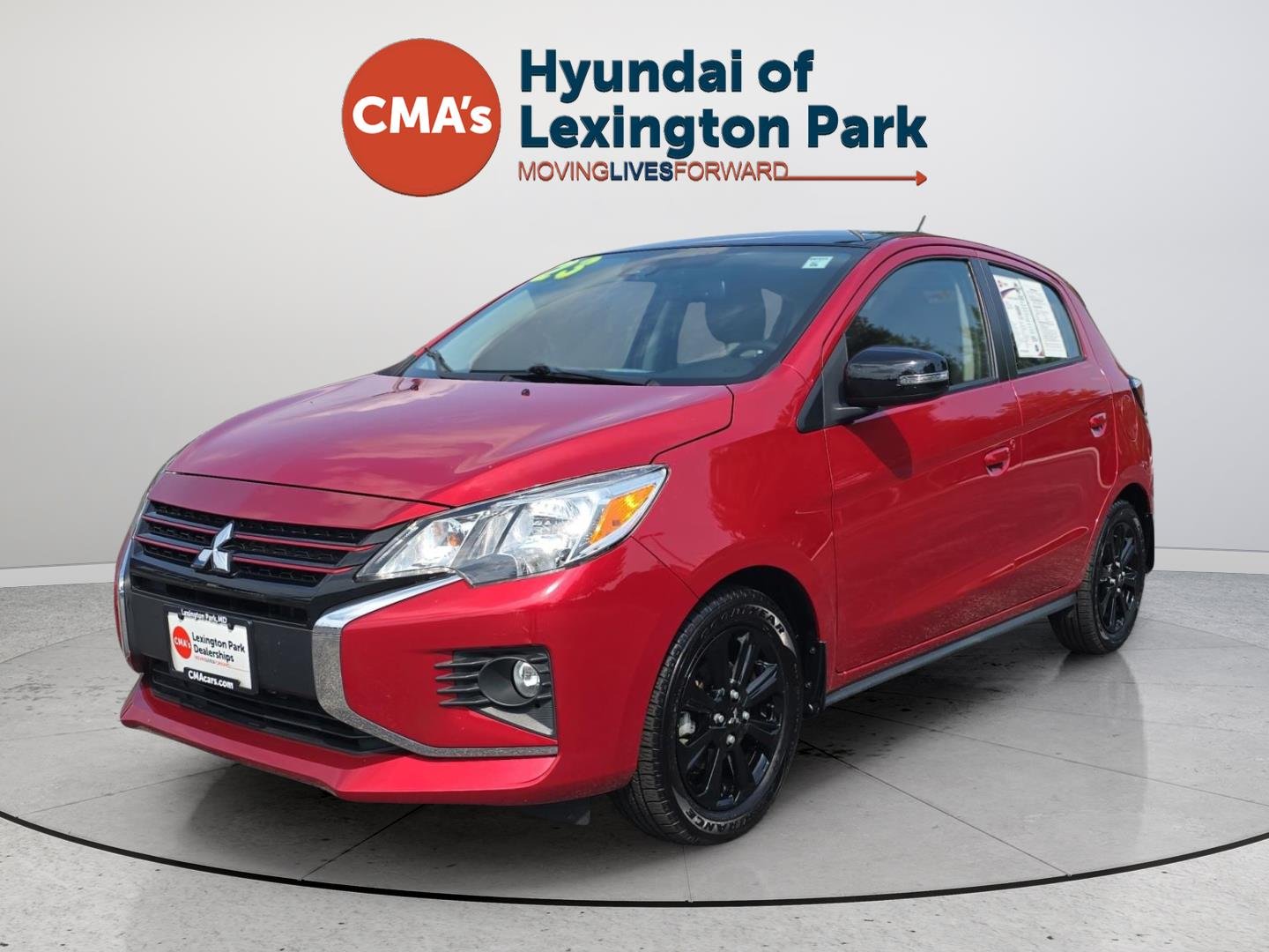 Used 2023 White Diamond w/Black Roof Mitsubishi Ralliart image 3