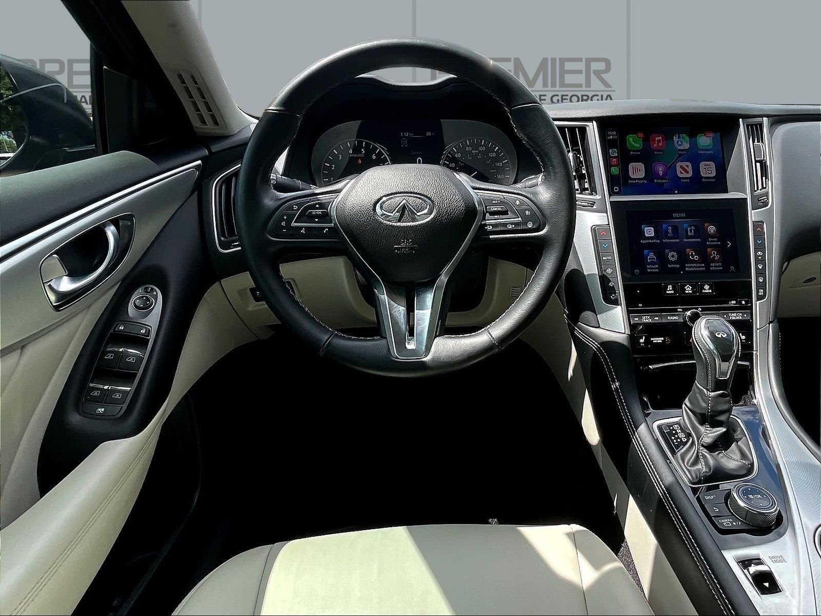 Used 2021 Black INFINITI 3.0t LUXE image 10