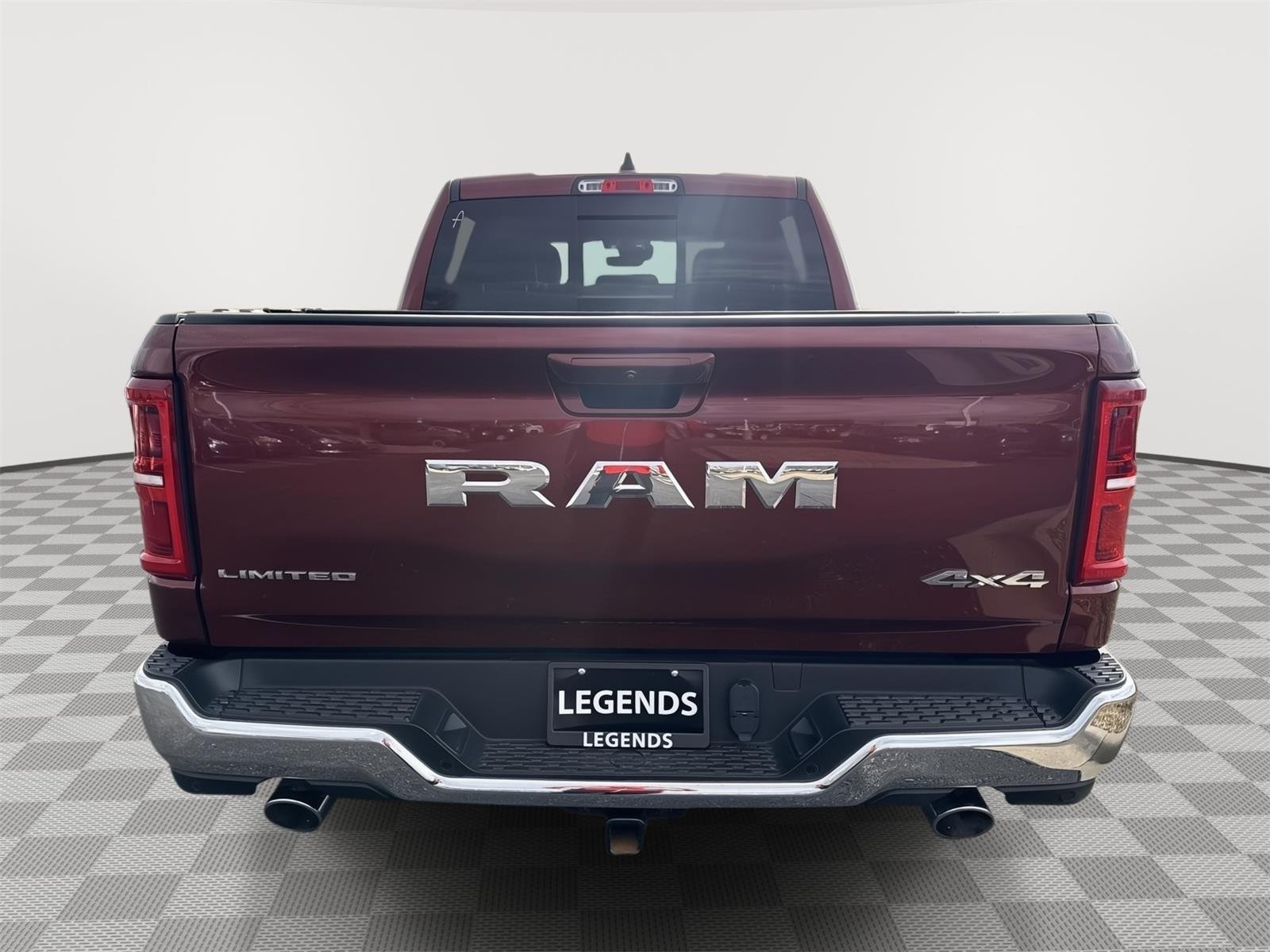 Used 2025 Delmonico Red Pearlcoat Ram Limited image 12