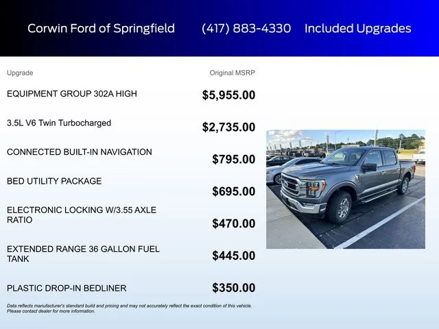 Used 2022 Carbonized Gray Metallic Ford XLT image 6