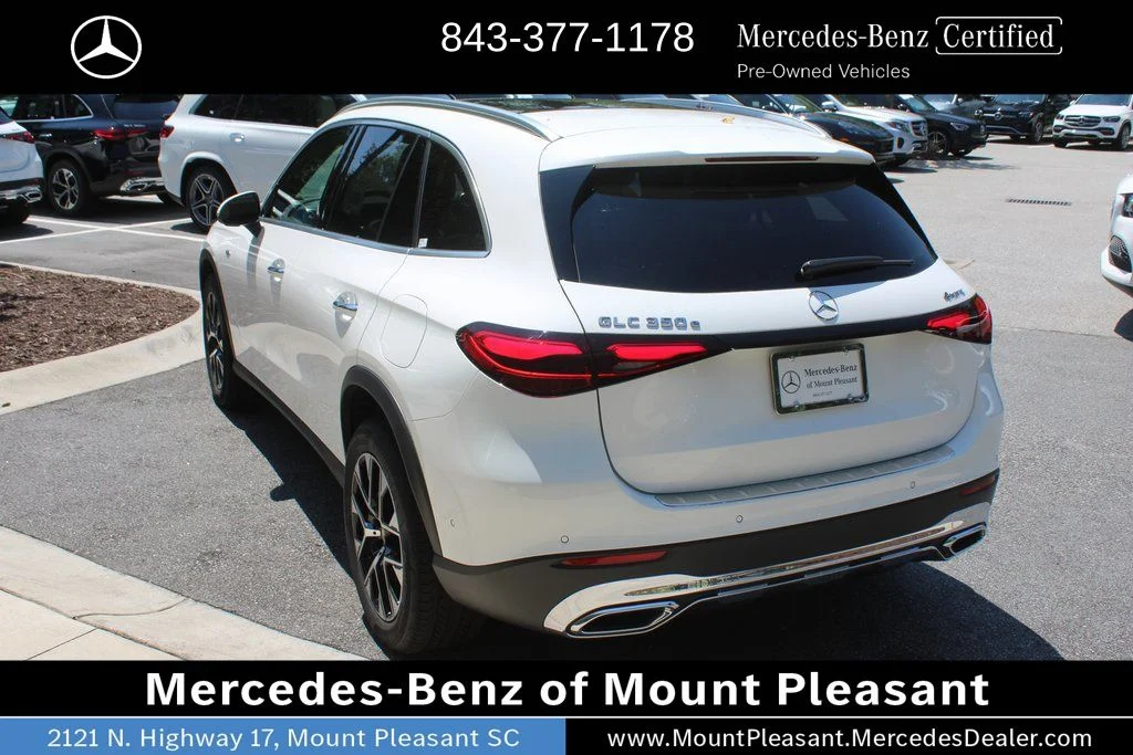 Certified Used 2025 Polar White Mercedes-Benz GLC 350e image 12
