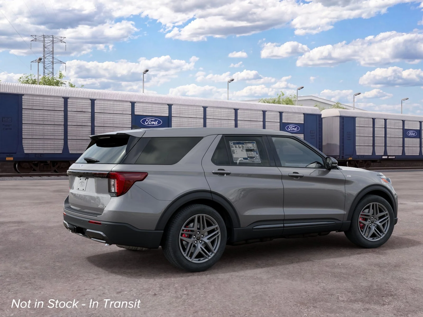 New 2027 Carbonized Gray Metallic Ford ST-Line image 6