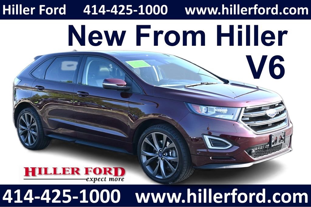 Used 2018 Burgundy Ford Sport image 1