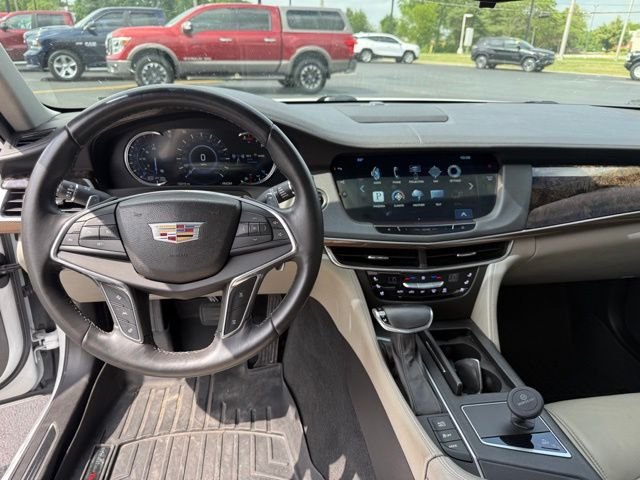 Used 2016 White Cadillac 3.0L Twin Turbo Premium Luxury image 10