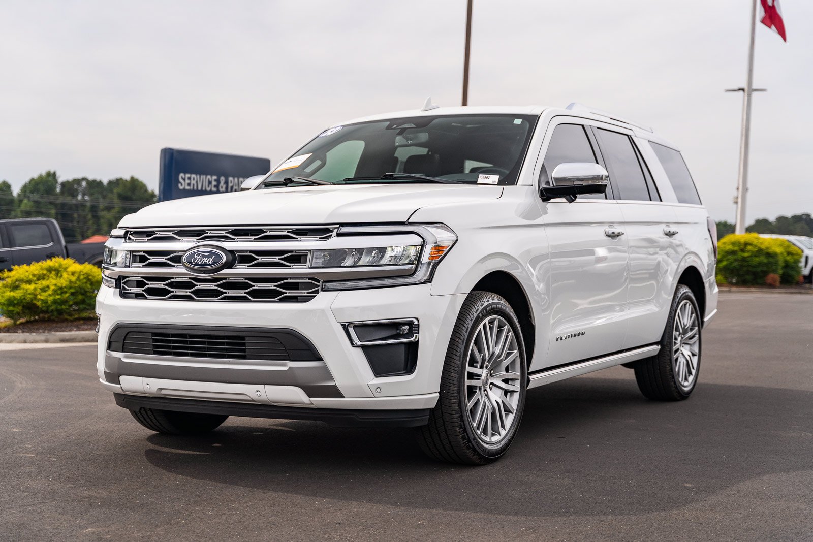 Certified Used 2023 White Ford Platinum image 3