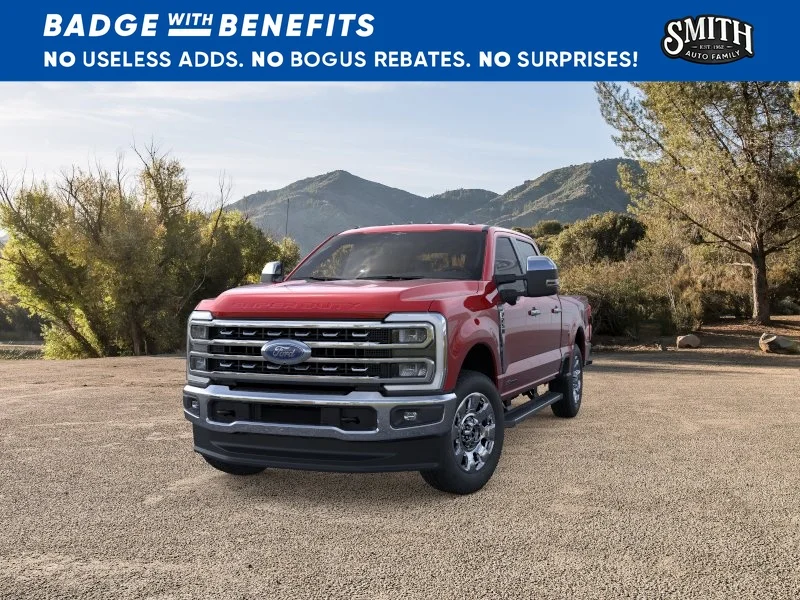 New 2026 Ruby Red Metallic Tinted Clearcoat Ford F-250® Lariat® image 3