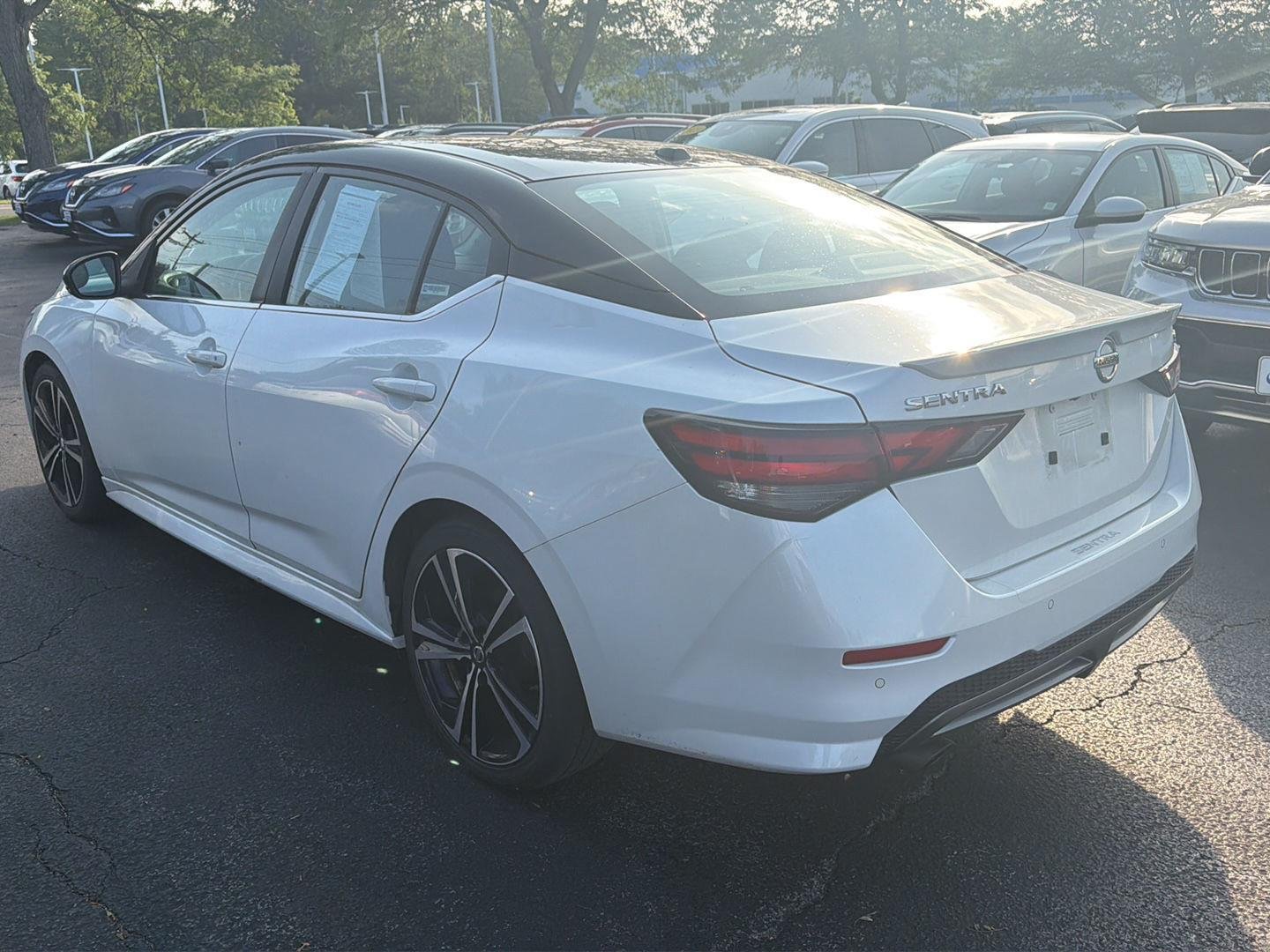 Used 2021 Aspen White/Super Black Nissan SR image 6