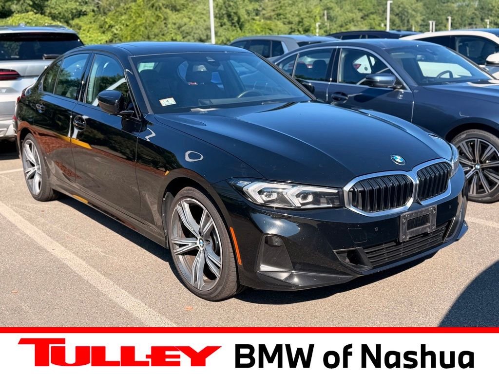 Used 2023 Jet Black BMW 330i xDrive image 1