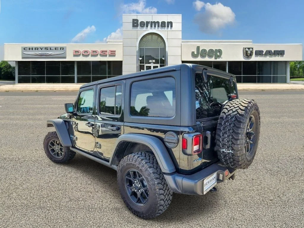 Certified Used 2025 Black Jeep Willys 4xe image 9