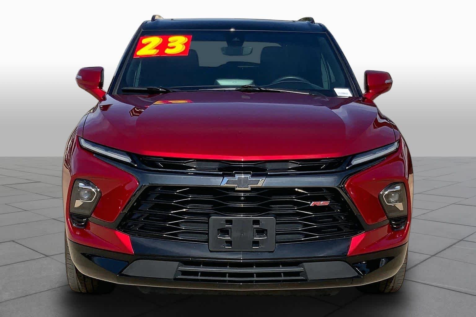 Used 2023 Radiant Red Tintcoat Chevrolet RS image 4