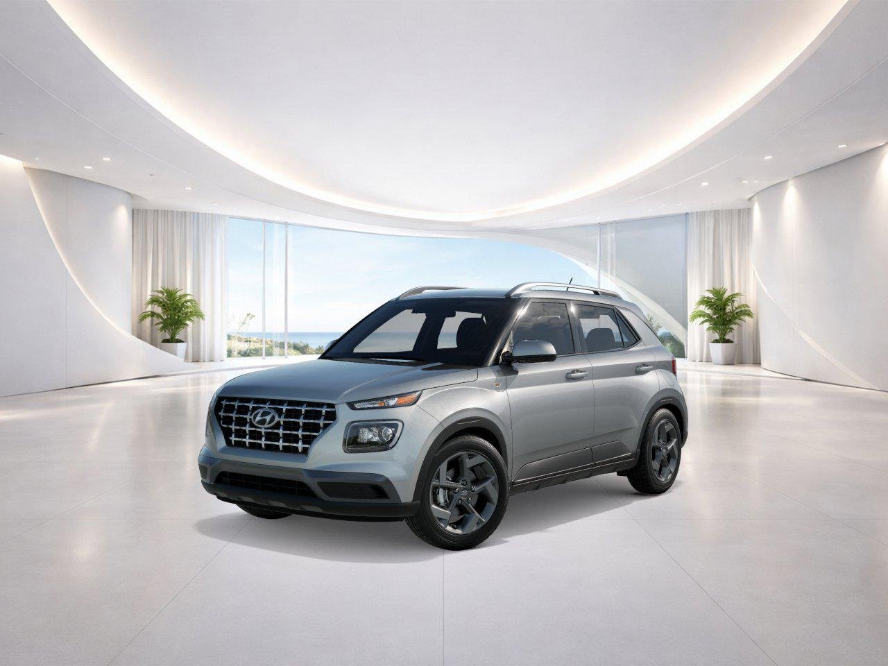 Shimmering Silver 2026 Hyundai Venue SUV / Crossover Front-Wheel Drive 