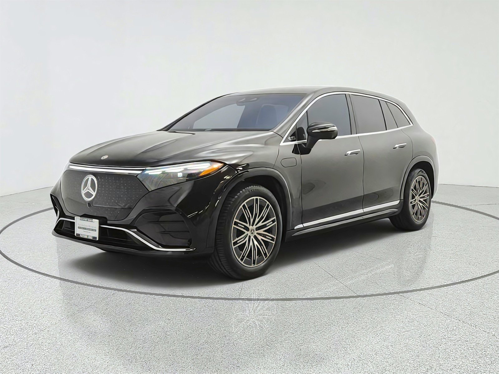 Certified Used 2023 Obsidian Black Metallic Mercedes-Benz EQS 580 4MATIC® SUV image 1