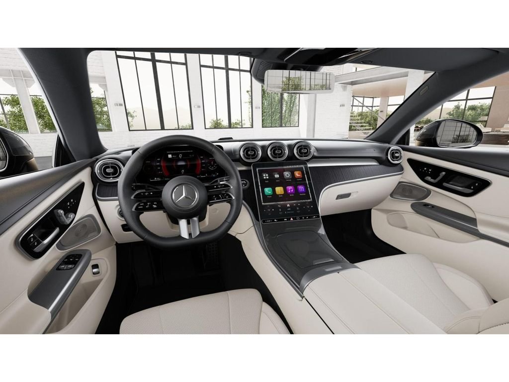 New 2026 MANUFAKTUR Moonlight White Metallic Mercedes-Benz CLE 300 image 3