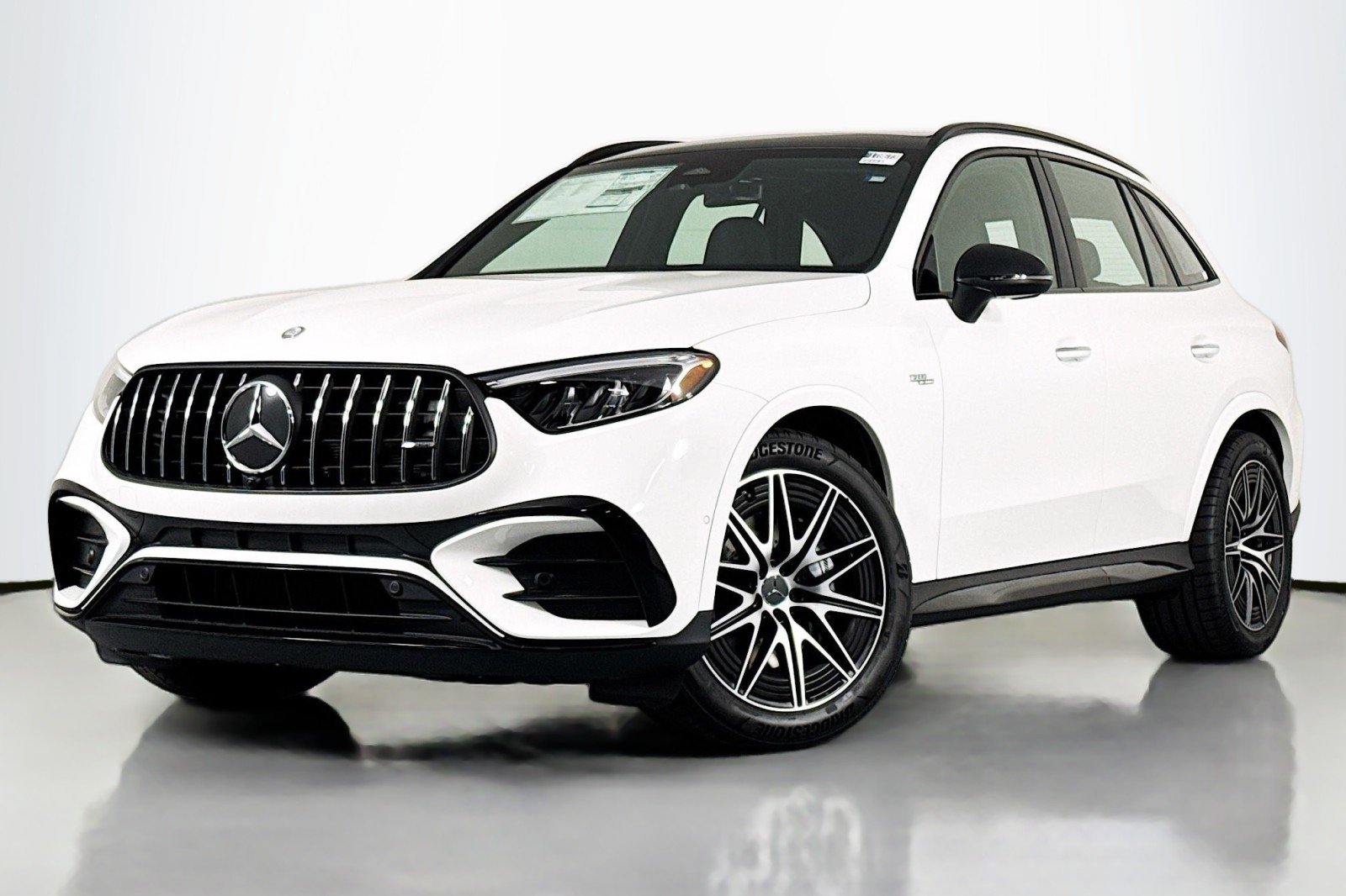 New 2026 Polar White Mercedes-Benz AMG® GLC 43 4MATIC SUV image 1