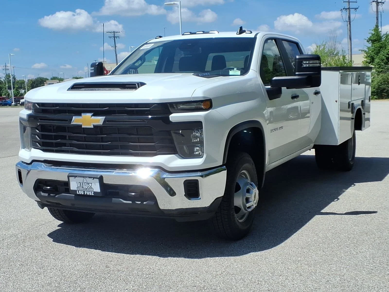 New 2026 Summit White Chevrolet Work Truck image 2